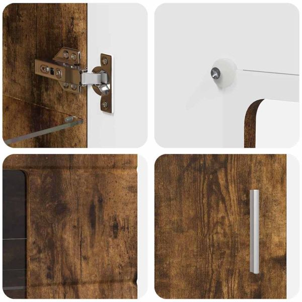 Служебен шкаф Димян дъб 55,5 x 29 x 100 см Инженерно дърво