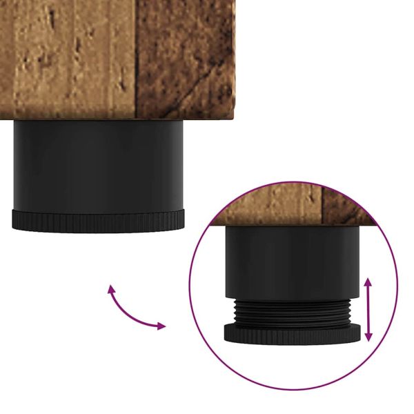 Служебен шкаф Старо дърво 55,5 x 29 x 100 см Инженерно дърво