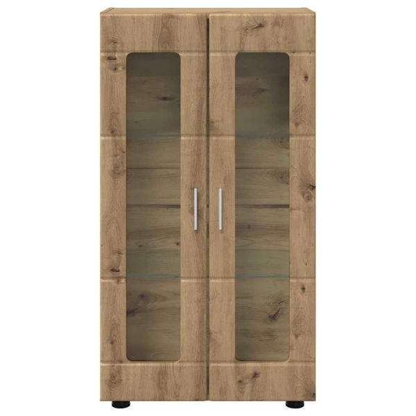 Служебен шкаф с рафт Дъб 55,5 x 29 x 100 см Инженерно дърво