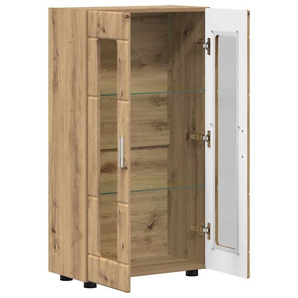 Служебен шкаф с рафт Дъб 55,5 x 29 x 100 см Инженерно дърво