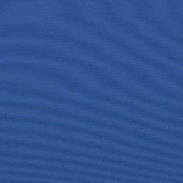 Възглавници за столове 4 бр сини 40x40x7 см Оксфорд плат