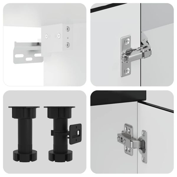 Комплект кухненски шкафове от 11 части Porto, инженерно дърво