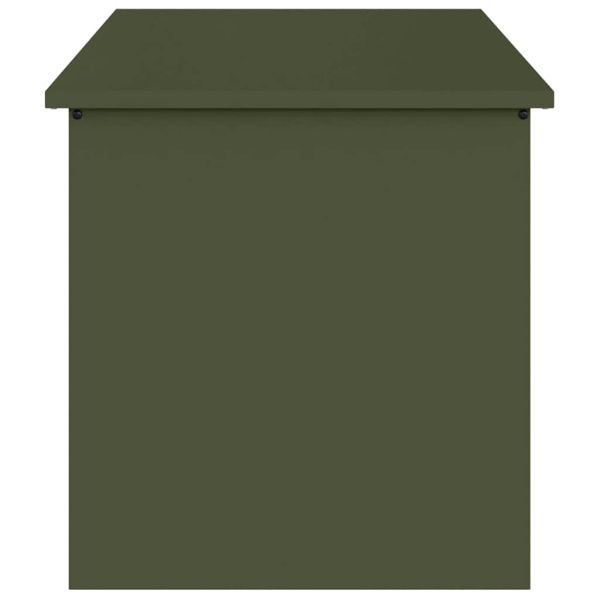 Кутия за съхранение на открито Маслинено зелено