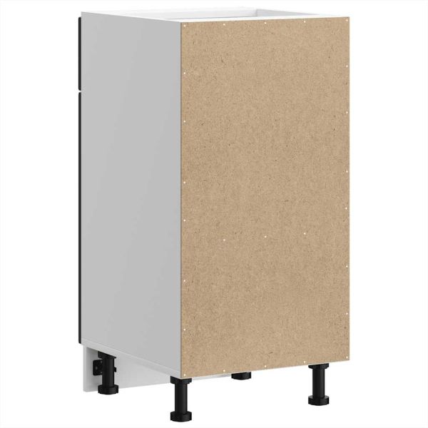 Кухненски шкаф Porto, черен, инженерно дърво