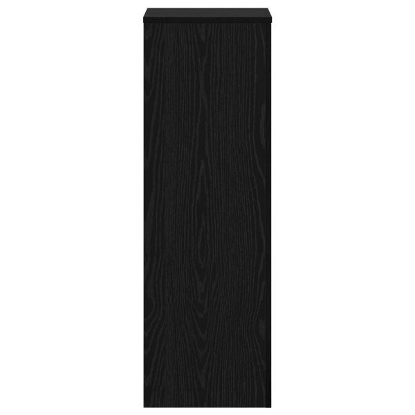 Стойка за растения Черния дъб 33 x 33 x 100 cm Инженерно дърво