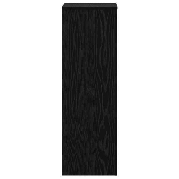 Стойка за растения Черния дъб 33 x 33 x 100 cm Инженерно дърво