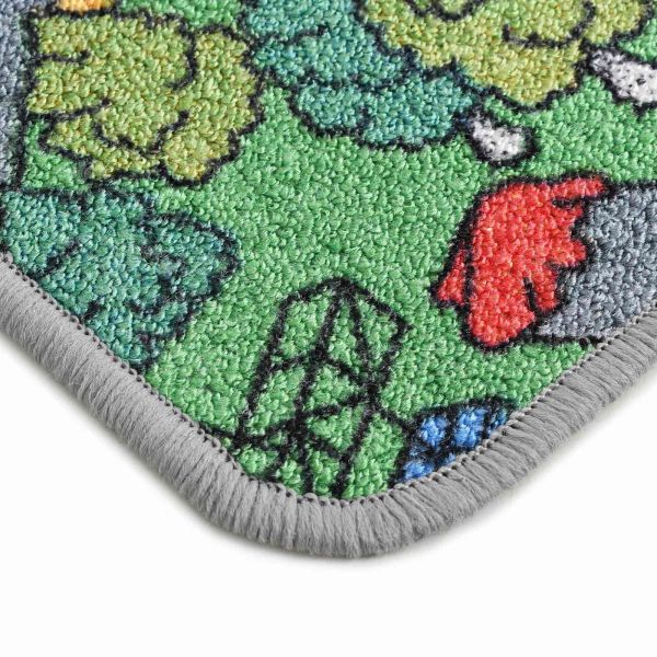 Подложка за игра Сив 200 x 90 см текстил