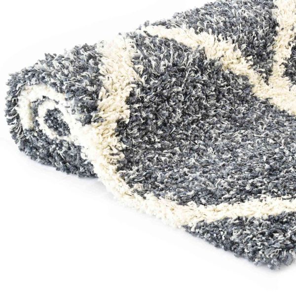 Килим Синьо 140 x 200 cm Полиетилен