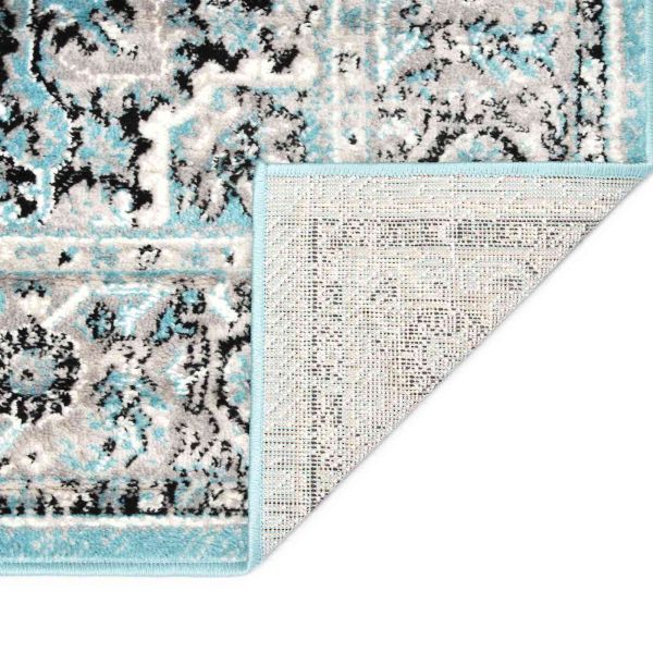 Килим Светло синьо 80 x 150 cm Полиетилен