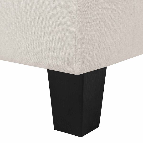 Диван Крем Четериместен текстил