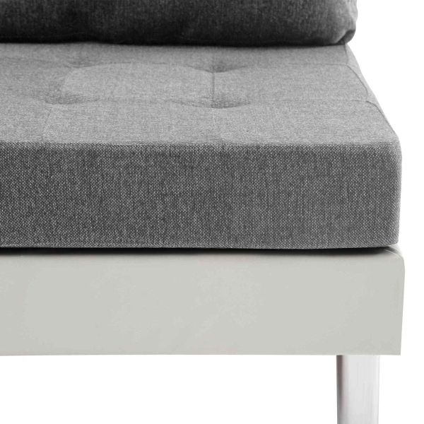 Диван Бяло Изкуствена