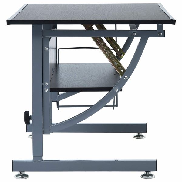 Чертожна маса Черно 110 x 60 x 87 см ПДЧ