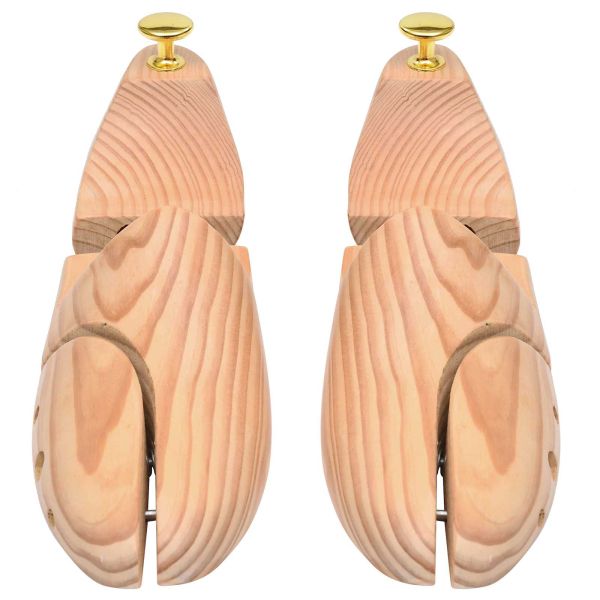 Дървесини за обувки 5 pcs Кафяво 30.5 x 10 x 8 см Солиден бор