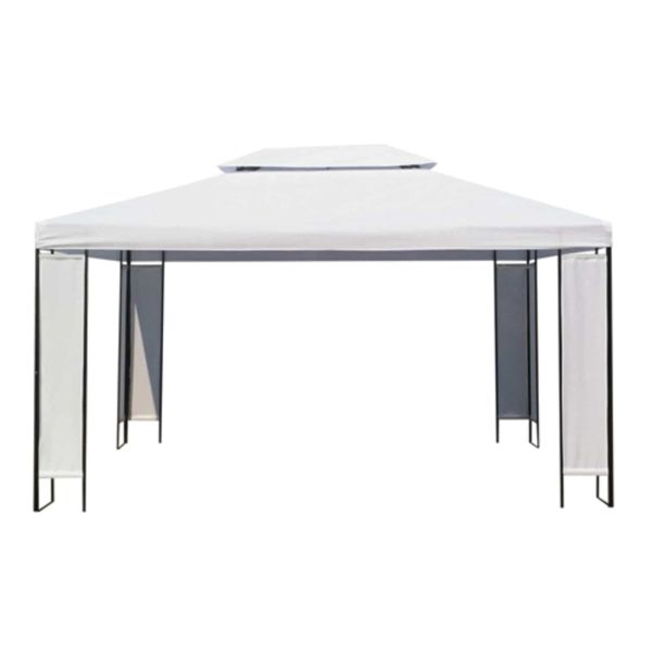 Балдахини Бяло 3 x 4 x 2.73 м текстил