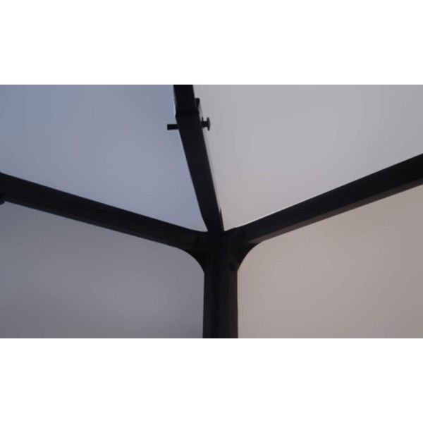 Балдахини Бяло 3 x 4 x 2.73 м текстил