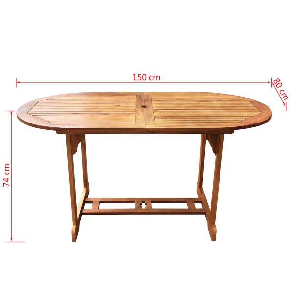 Комплект мебели Кафяво Дърво