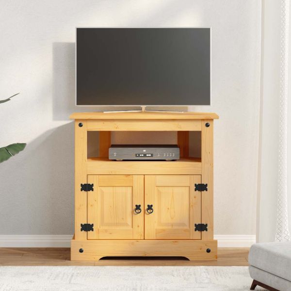 Конзолна маса, мексикански бор, стил Корона, 80x43x78 cм