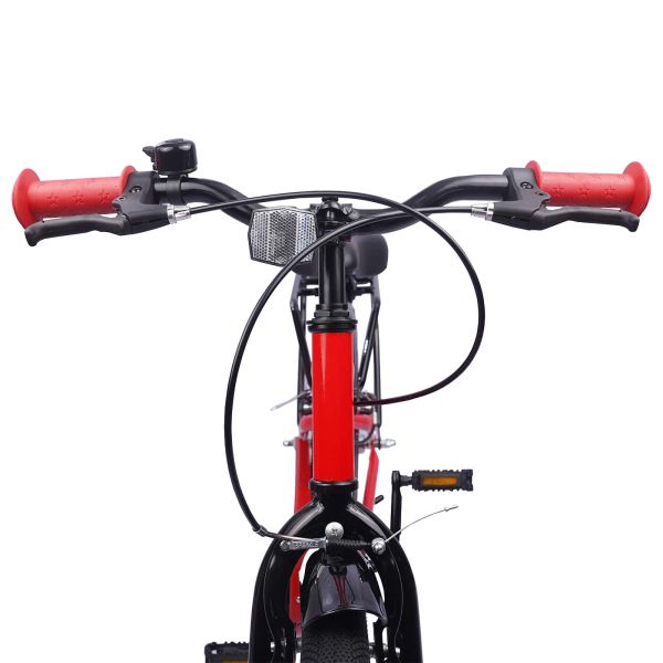 Детски Велосипед 20 инча за 6–11 години Червено