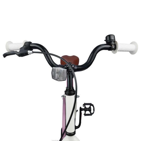 Детски Велосипед 20 инча за 6–11 години Бяло