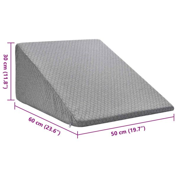 Възглавничка за крака Едноцветен Сив