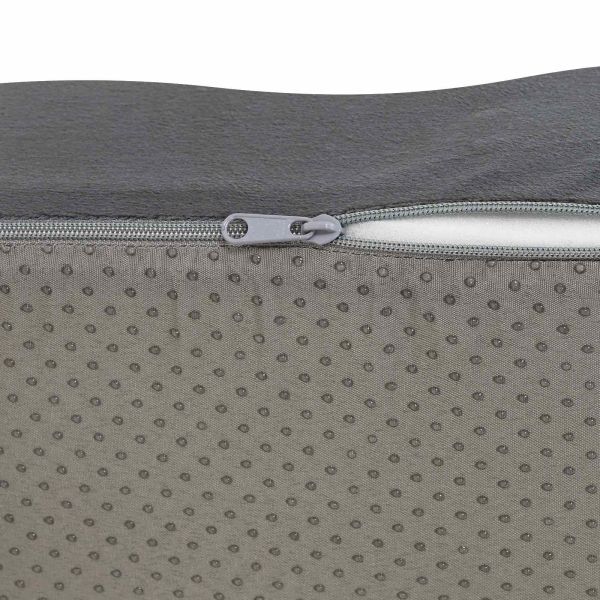 Възглавница за сядане Едноцветен Сив