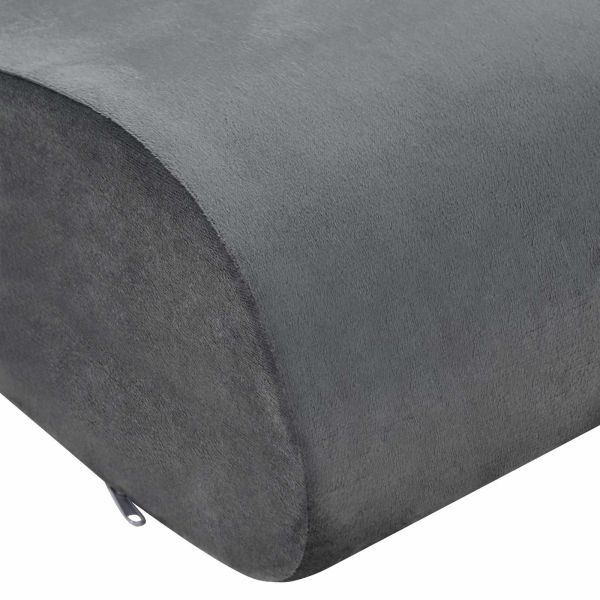 Възглавница за сядане Едноцветен Сив