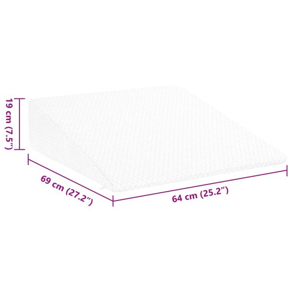 Възглавница за лагер Едноцветен Бяло