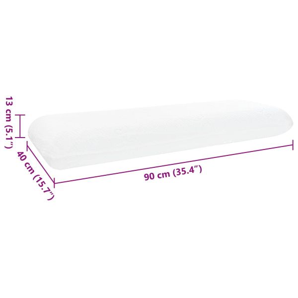 Възглавница за спане Едноцветен 70 x 36 x 13 см