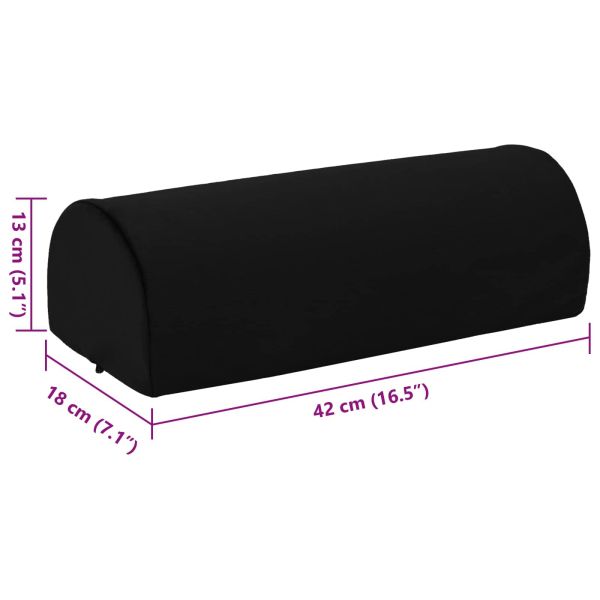 Възглавница за повдигане на крака Едноцветен Черно