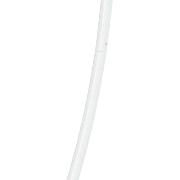 Сватбена арка Бяло 220 x 45 x 200 см Стомана