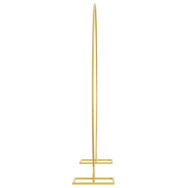 Сватбена арка Златист 220 x 45 x 200 см Стомана