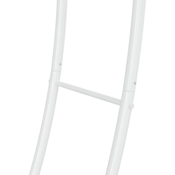 Сватбена арка Бяло 220 x 45 x 200 см Стомана