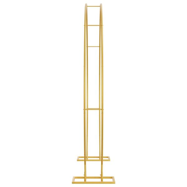 Сватбена арка Златист 220 x 45 x 200 см Стомана