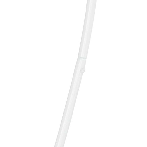 Сватбена арка Бяло 195 x 35 x 211 см Стомана