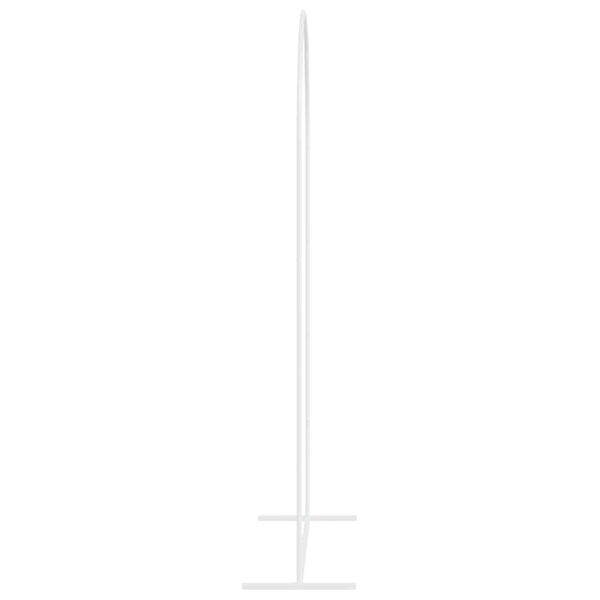 Сватбена арка Бяло 100 x 39 x 200 см Стомана