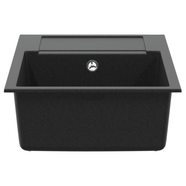 Мивка Черно 780 x 500 мм 80% Кварц и 20% Смола