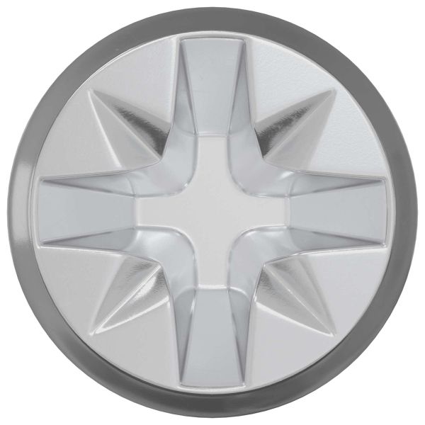 Винтове с кам л Lock 12 pcs Сребристо и черно М6 x 40 мм