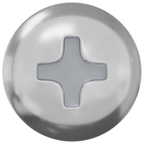 Винт 2 pcs Сребрист 9,8 x 35 мм Желязо