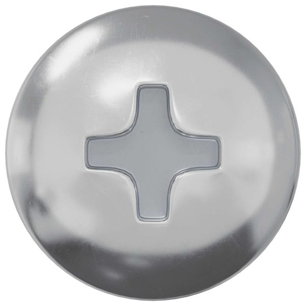 Дървен винт 2 pcs Сребрист 9,8 x 53 мм Стомана