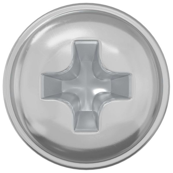 Заключващи винтове Едноцветен 2 pcs Сребрист M4 x 5 мм Желязо