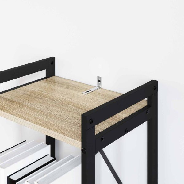 АнтиTip скоба 2 pcs Сребрист 74,5 x 15 x 32 мм Желязо