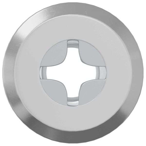 Гайка с заключване 2 pcs Сребрист М6 x 15 мм Стомана