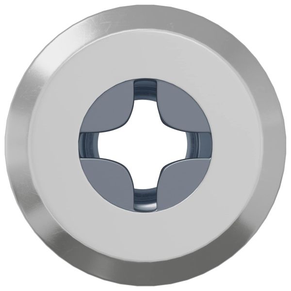 Гайка с заключване 2 pcs Сребрист М6 x 15 мм Стомана