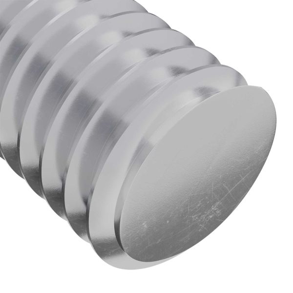 Винт 12 pcs Сребрист 8 х 25 мм Стомана