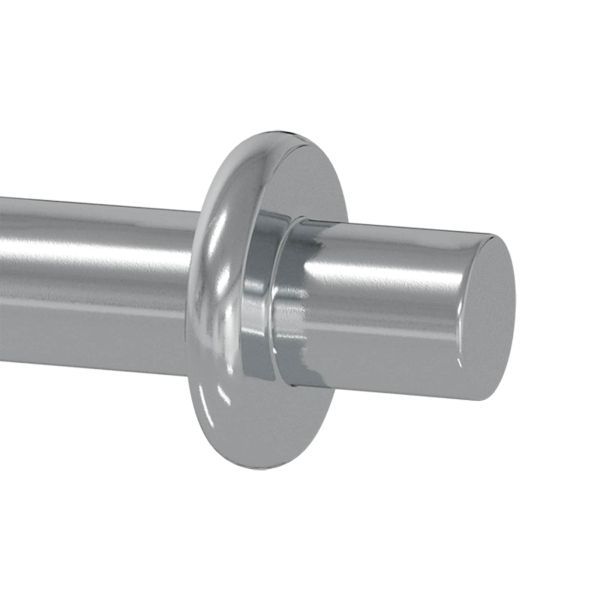 Долно закачалка за рафт 2 pcs Сребрист 8,6 x 8,6 x 14,6 мм