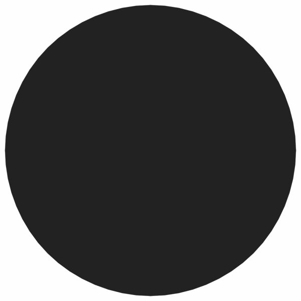 Самозалепваща корица за винтове 12 pcs Черно Ø 20 x 0,5 мм