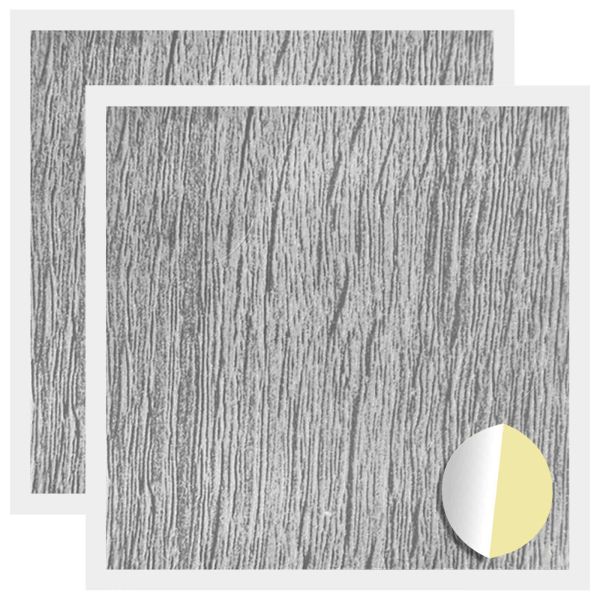 Самозалепваща корица за винтове 2 pcs Сив Сонома Ø 20 x 0,5 мм