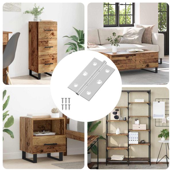 Панта Едноцветен 899 pcs Сребрист 58 x 35 x 1 мм Стомана