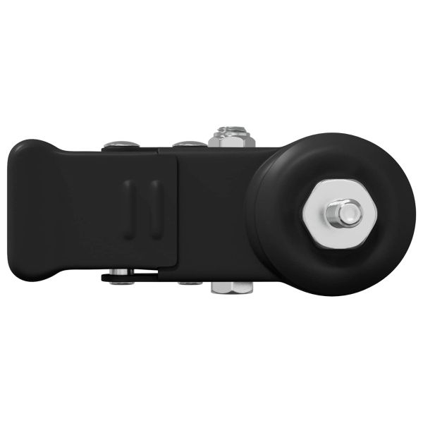 Колела 2 pcs Черно M6 x 37 мм Желязо и найлон