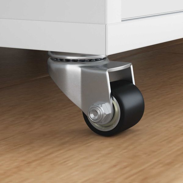 Кастър 12 pcs Сребрист 50 mm Найлон